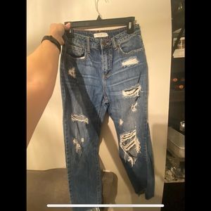 Distressed Cello Jeans